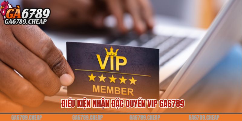 Điều khoản và điều kiện đối với đặc quyền VIP Ga6789