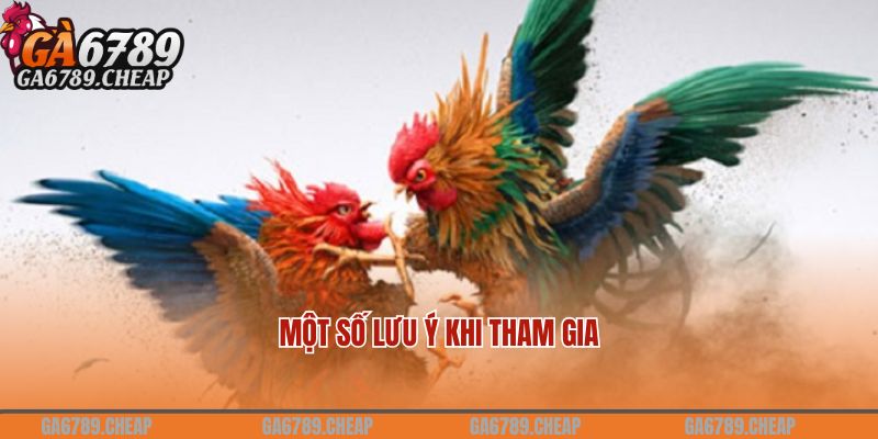 Một số lưu ý khi tham gia khuyến mãi làm đầu đá gà GA6789